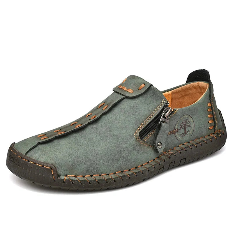 El Yapımı Deri Loafer Erkek Ayakkabı