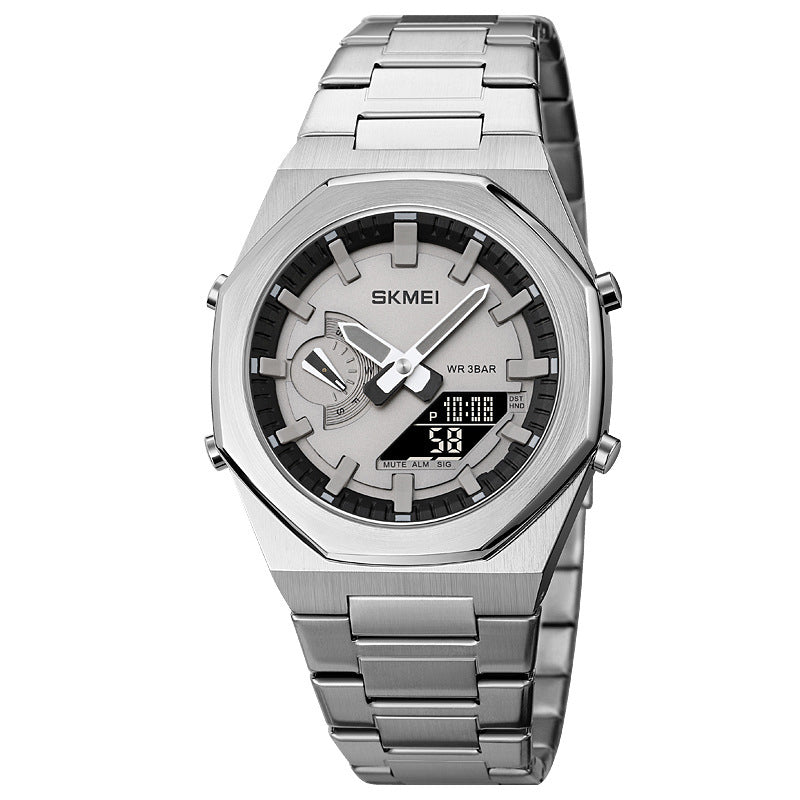 Skmei Premium ChronoLED | Lüks Su Geçirmez Erkek Kol Saati