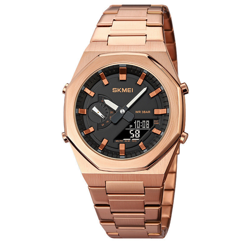 Skmei Premium ChronoLED | Lüks Su Geçirmez Erkek Kol Saati