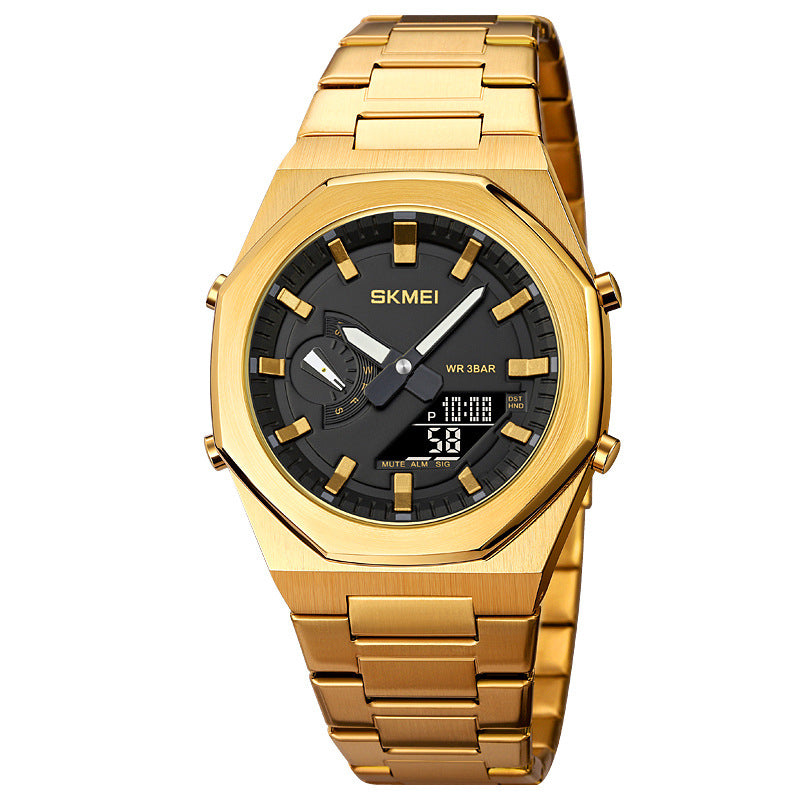Skmei Premium ChronoLED | Lüks Su Geçirmez Erkek Kol Saati