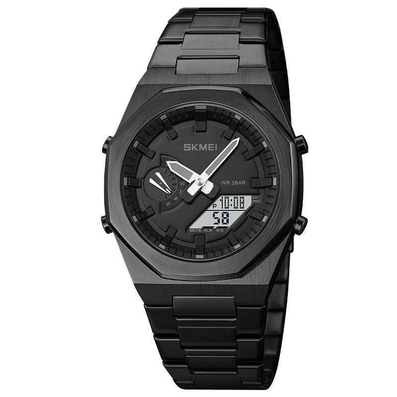 Skmei Premium ChronoLED | Lüks Su Geçirmez Erkek Kol Saati