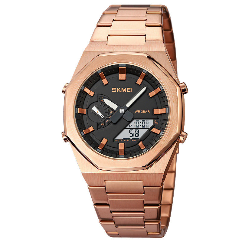 Skmei Premium ChronoLED | Lüks Su Geçirmez Erkek Kol Saati