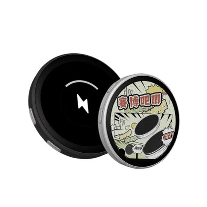 Dynamic Electronic Display Small Pendant Fashionable Badge Digital Show Sceen Smart Cyber Badge E-Badge Electronic Display Badge
