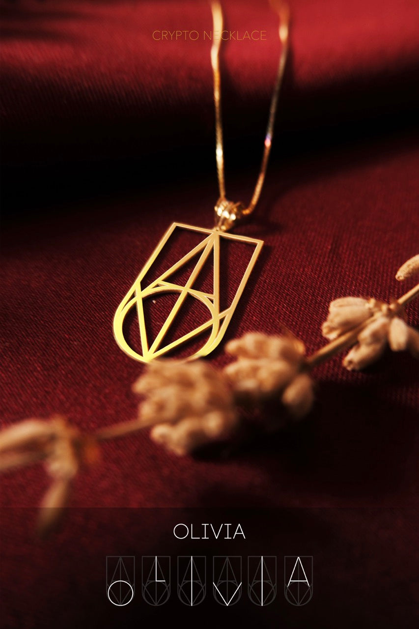 Custom Crypto Name Necklace