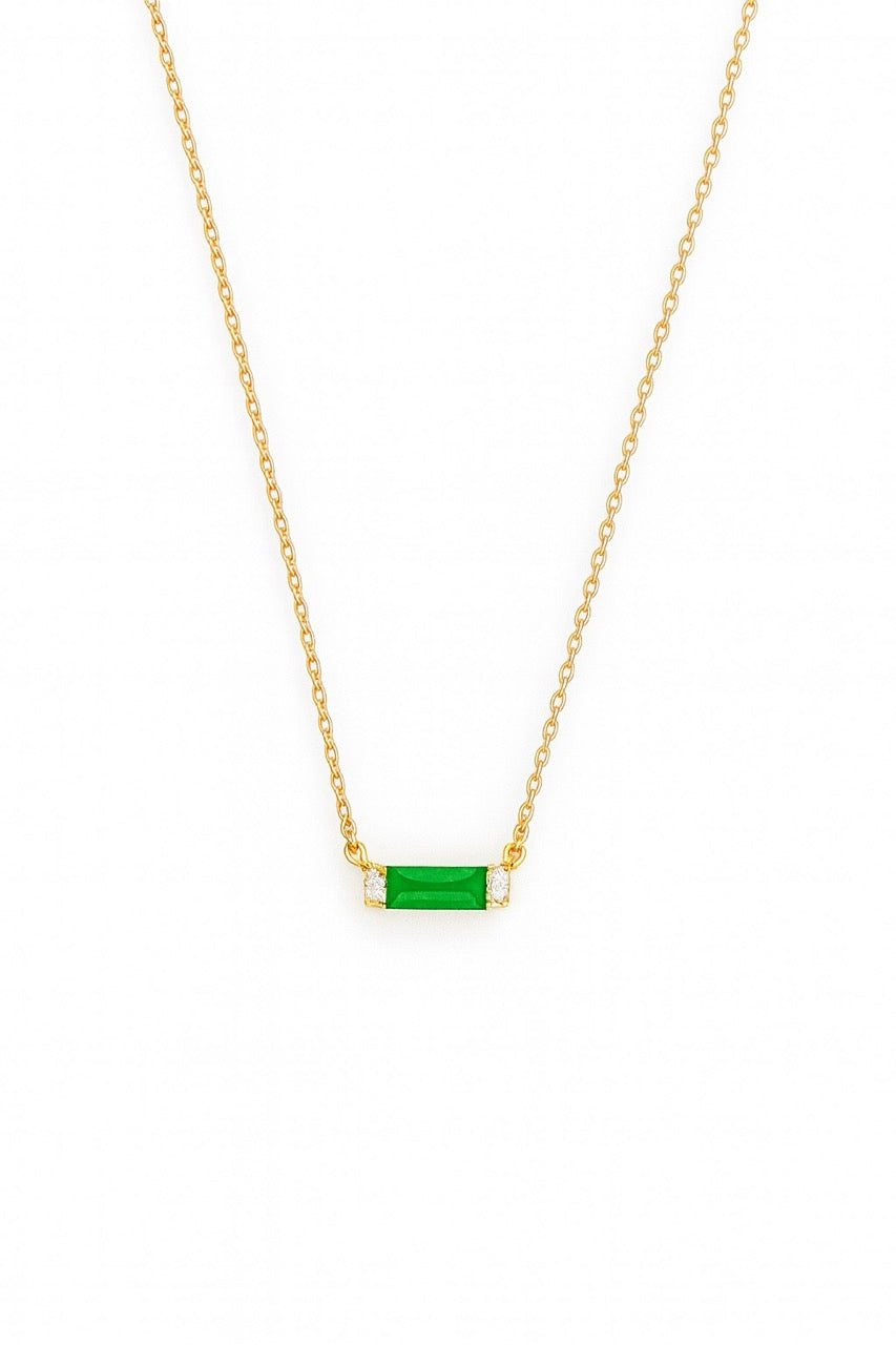 Birthstone Bar Necklace