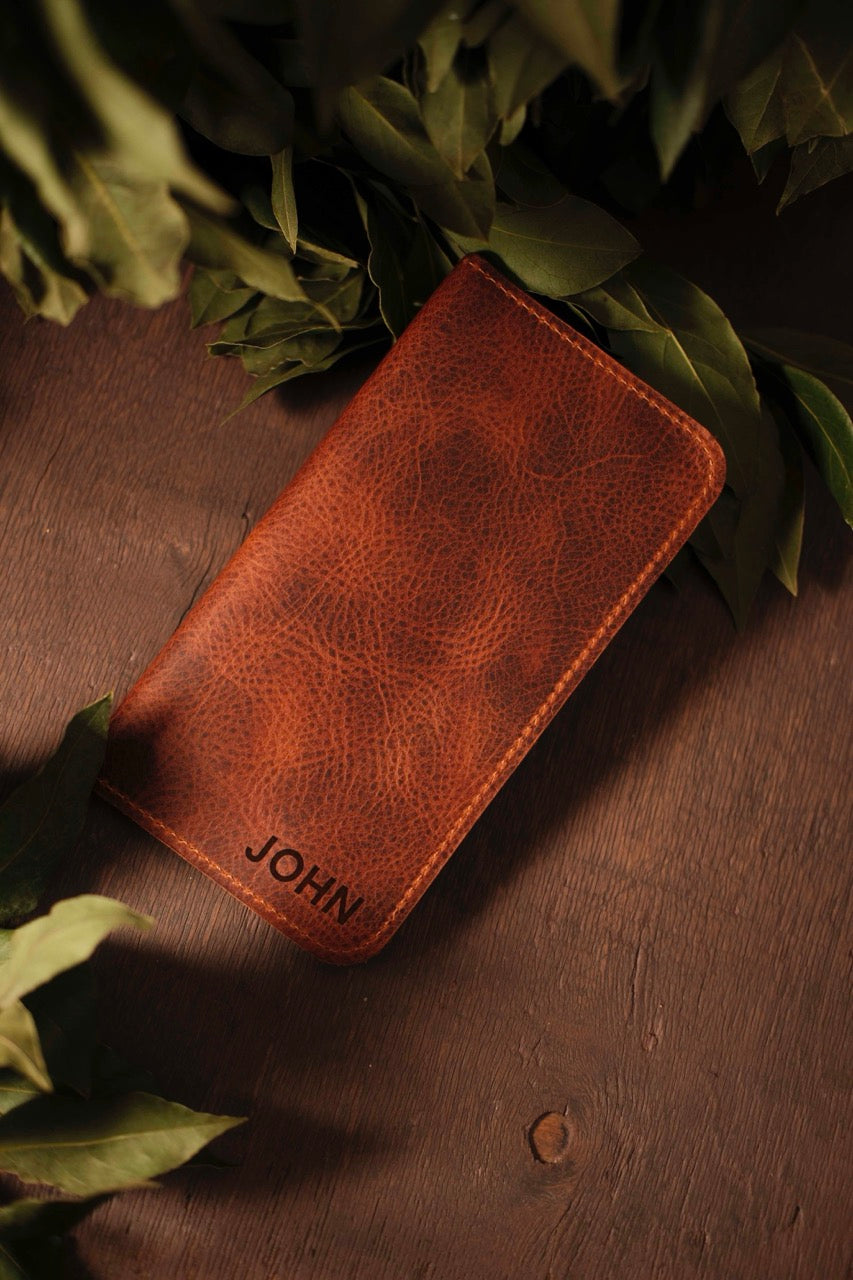 Haven – Handmade Genuine Leather Phone Wallet