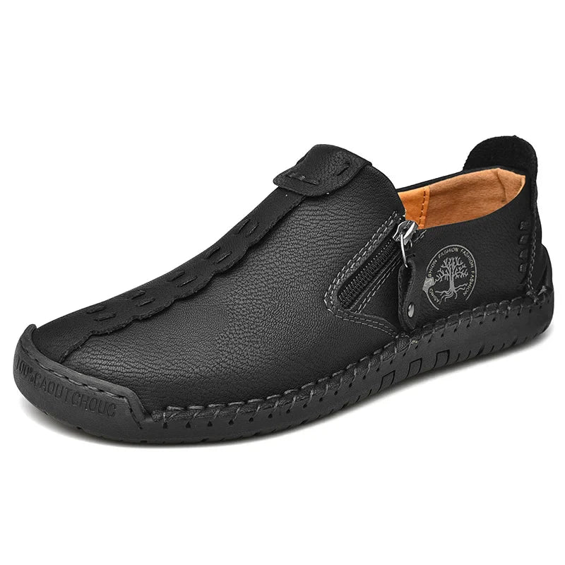 El Yapımı Deri Loafer Erkek Ayakkabı