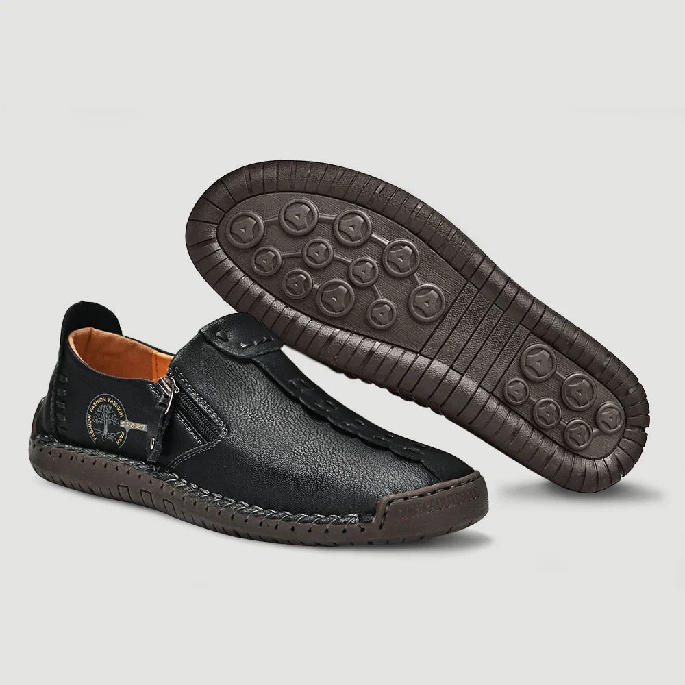 El Yapımı Deri Loafer Erkek Ayakkabı