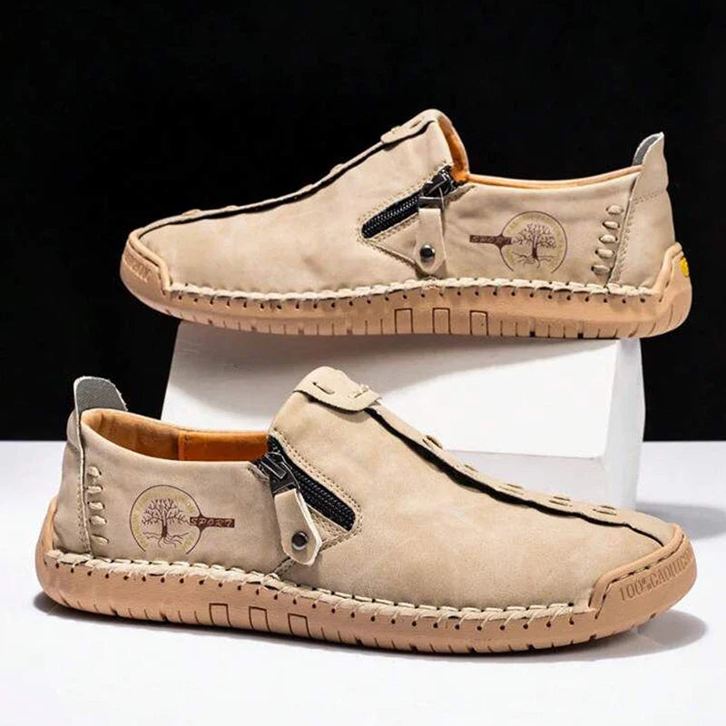 El Yapımı Deri Loafer Erkek Ayakkabı