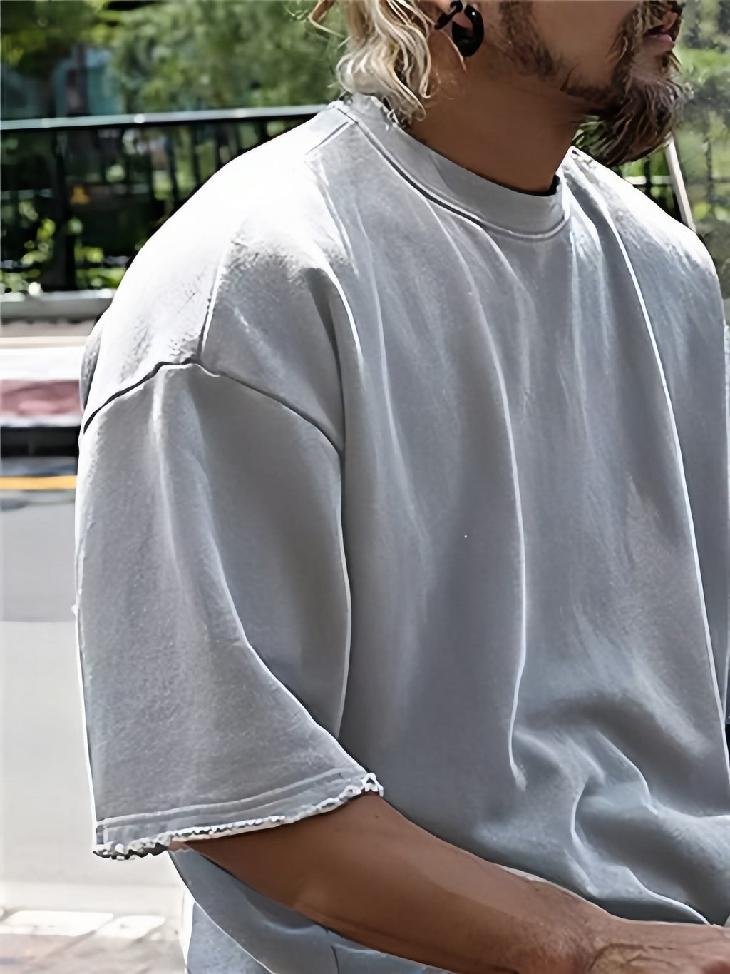 Casual Loose Fit Solid Sports Sets Sports Set coofandystore 