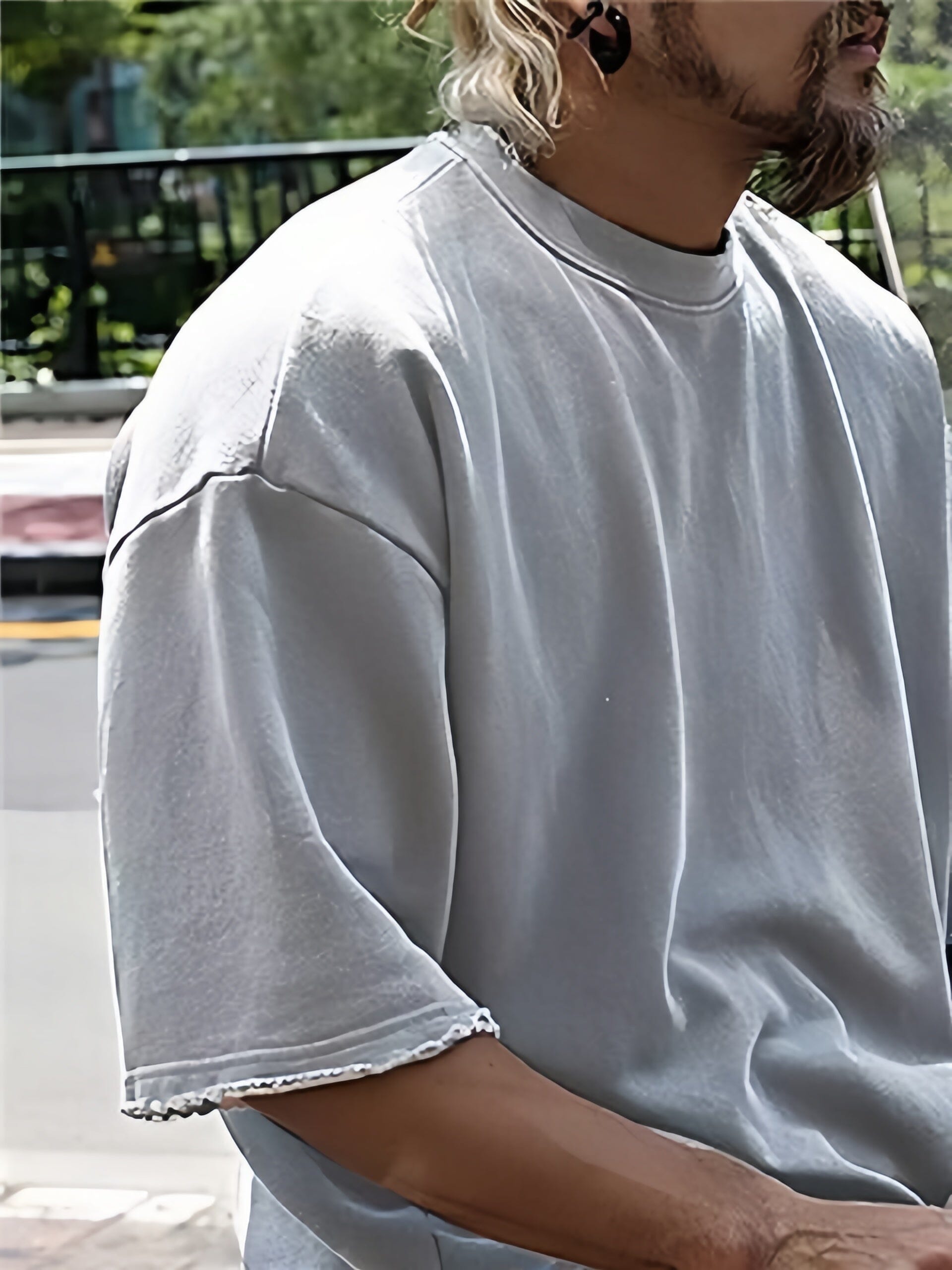 Casual Loose Fit Solid Sports Sets Sports Set coofandystore 