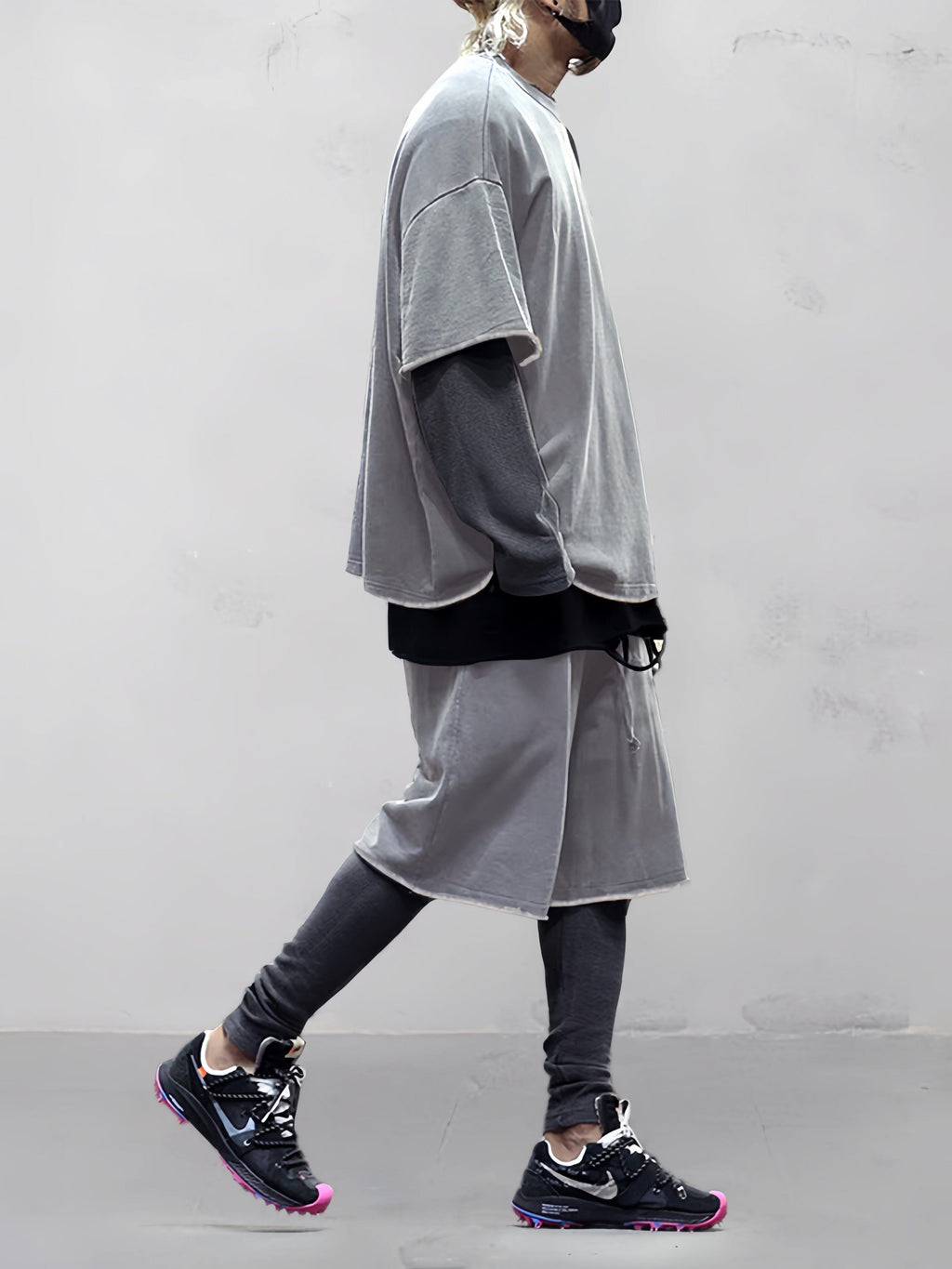 Casual Loose Fit Solid Sports Sets Sports Set coofandystore 