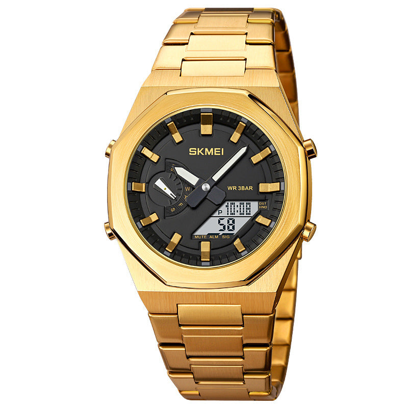 Skmei Premium ChronoLED | Lüks Su Geçirmez Erkek Kol Saati