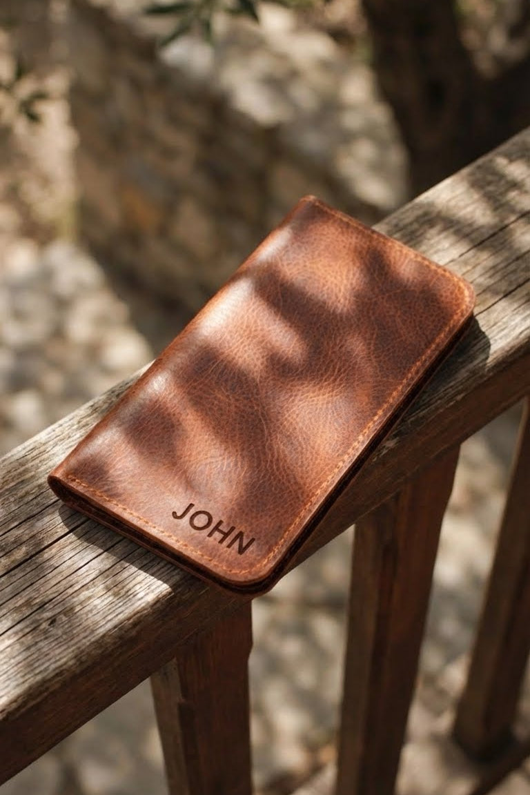 Haven – Handmade Genuine Leather Phone Wallet